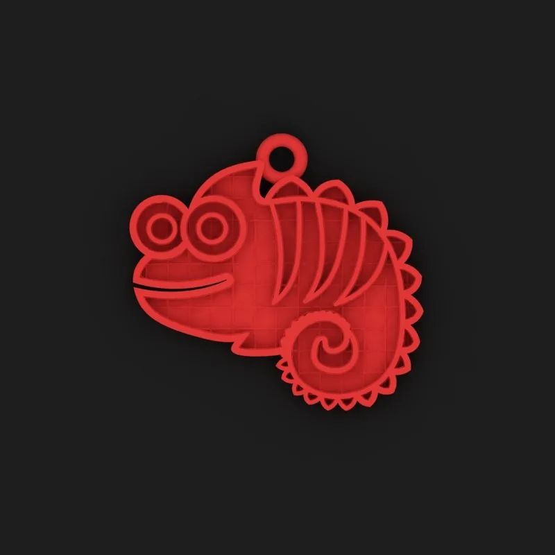 Kids' Pendant Code N-KIDS-M-27 3D Model — image 2