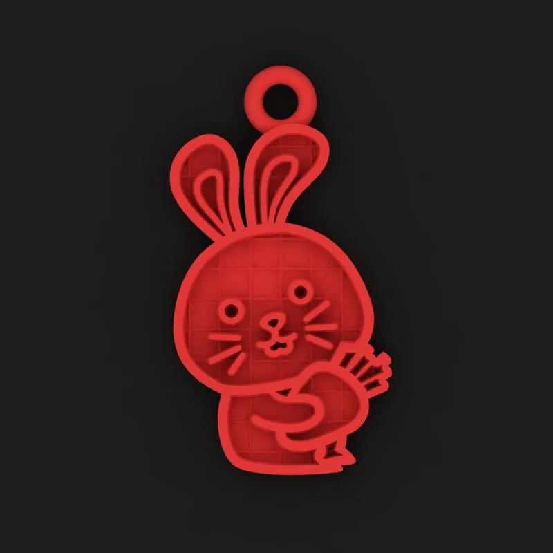 Kids' Pendant Code N-KIDS-M-28 3D Model — image 2