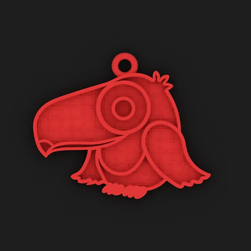 Kids' Pendant Code N-KIDS-M-29 3D Model — image 2