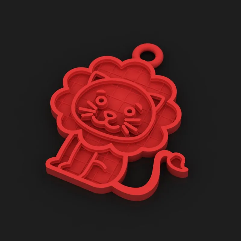 Kids' Pendant Code N-KIDS-M-30 3D Model