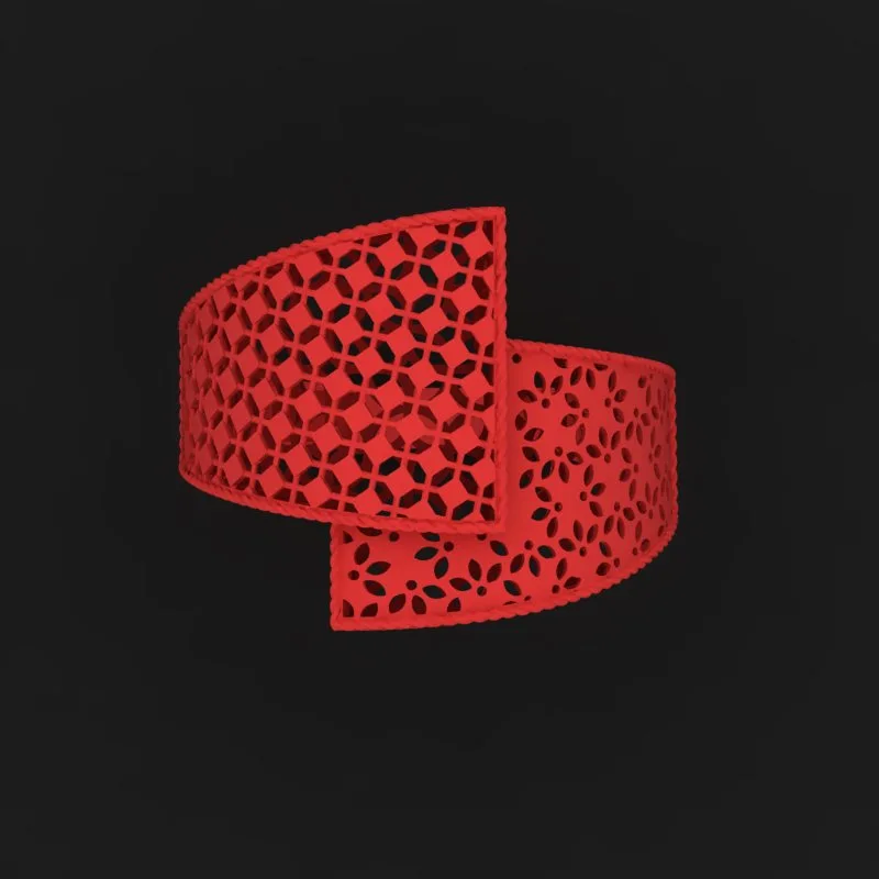 Cut Khor Aineh Fyvzhn Ring R-T-223 3D Model — image 2