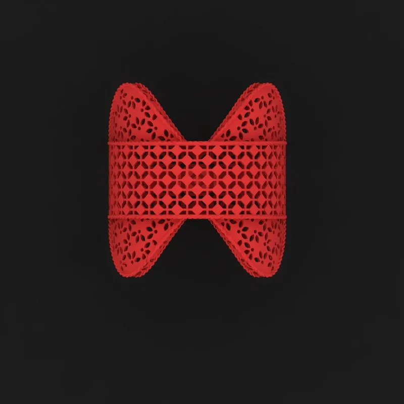 Cut Khor Aineh Fyvzhn Ring R-T-145 3D Model — image 2