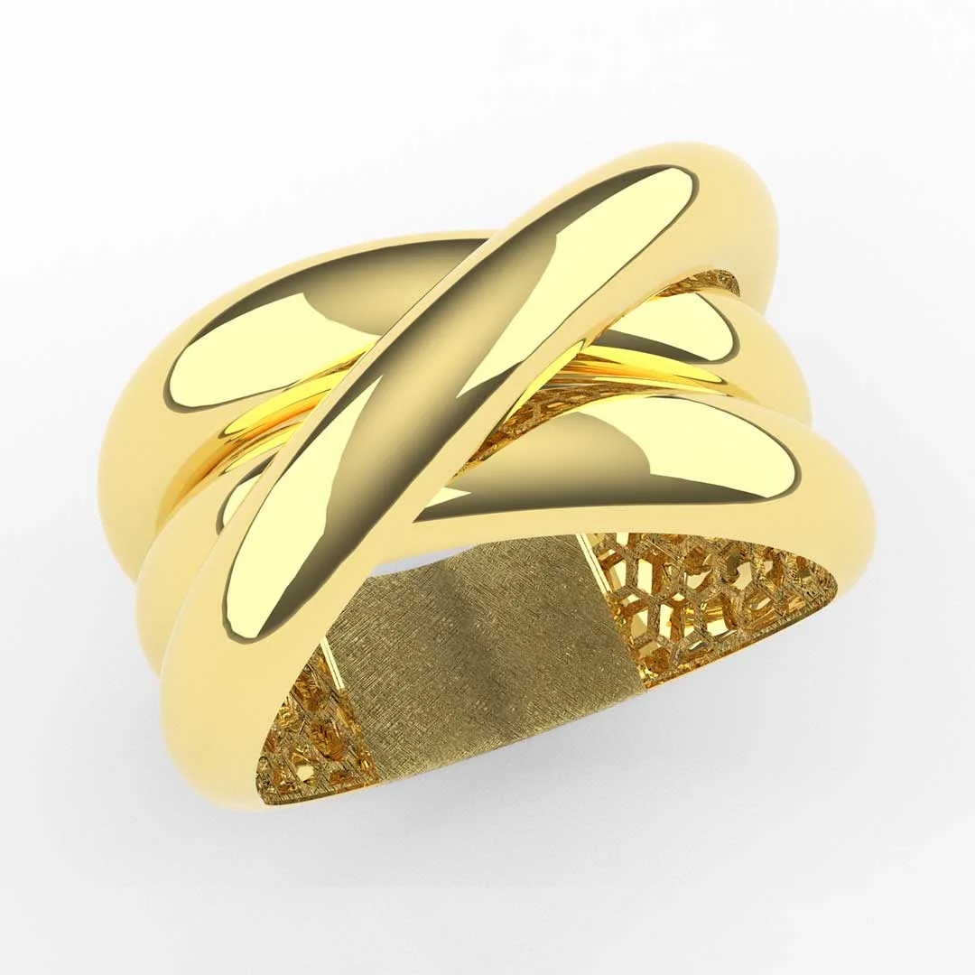 Karas Avvr Ring Code 1 3D Model