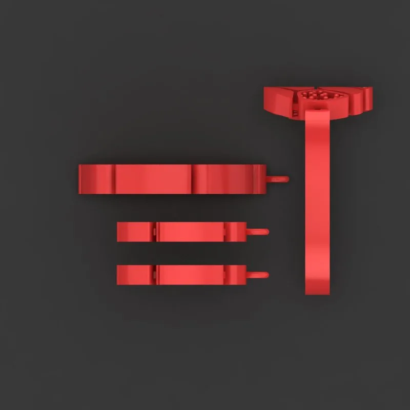 Polki Half Set Code N-polaki-11 3D Model — image 4