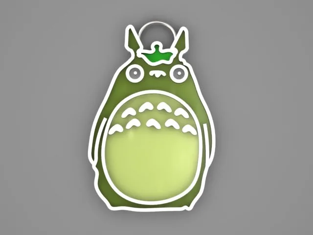Enamel Khor Pendant 3D Model — image 12