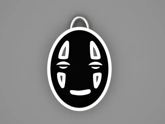 Enamel Khor Pendant 3D Model — image 2