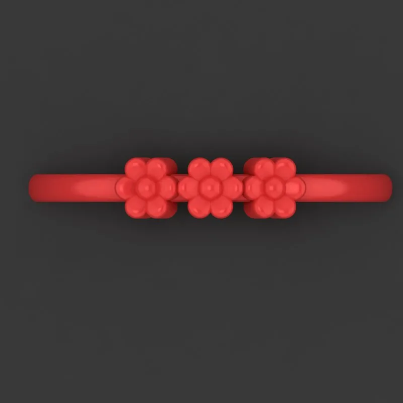 Ring Code R-TARA-15 3D Model — image 2