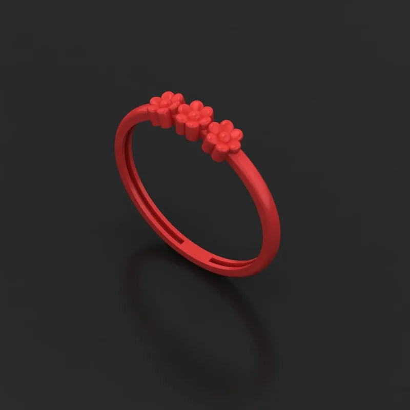 Ring Code R-TARA-15 3D Model