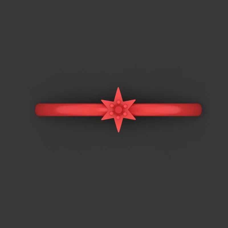 Ring Code R-TARA-17 3D Model — image 2