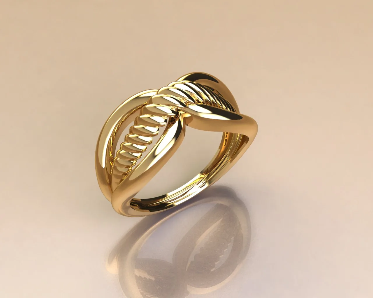 Infinity Tanab Ring 3D Model