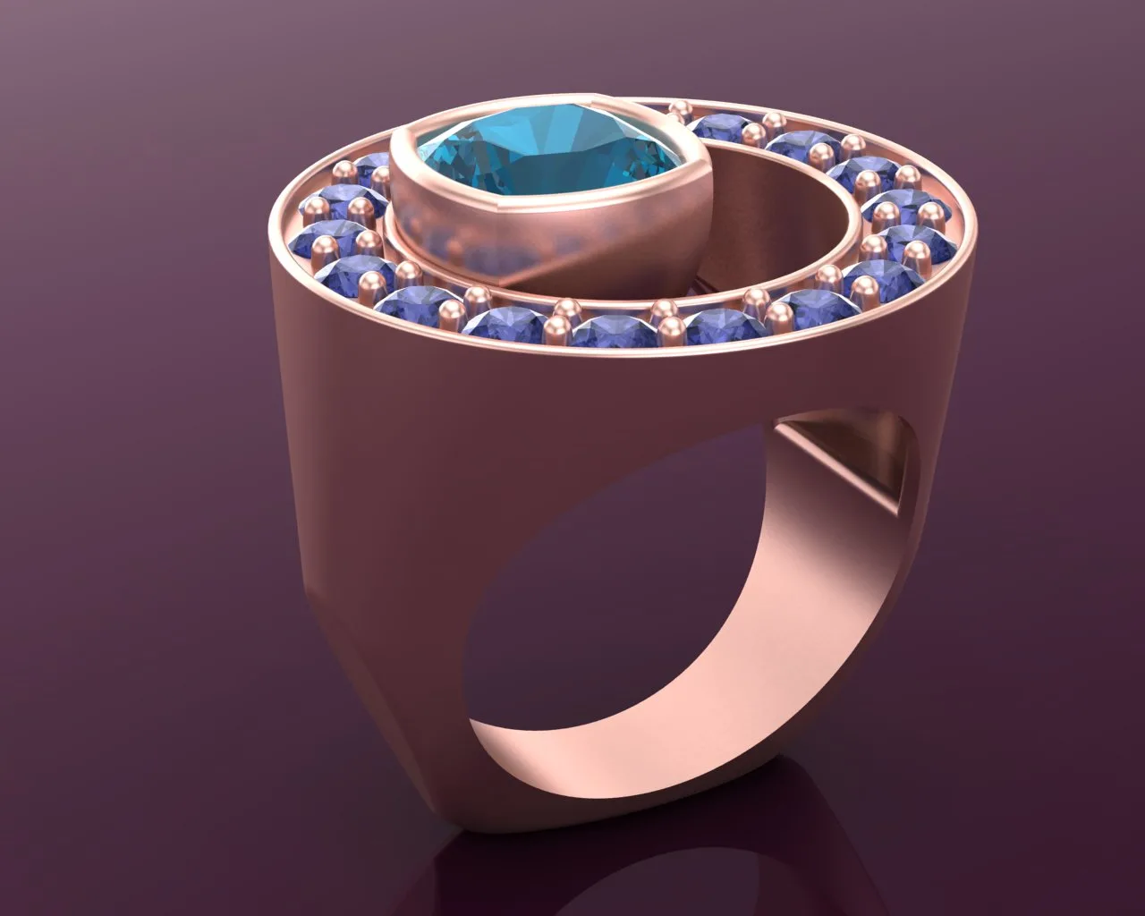 Shima Ring Code 02 3D Model — image 2