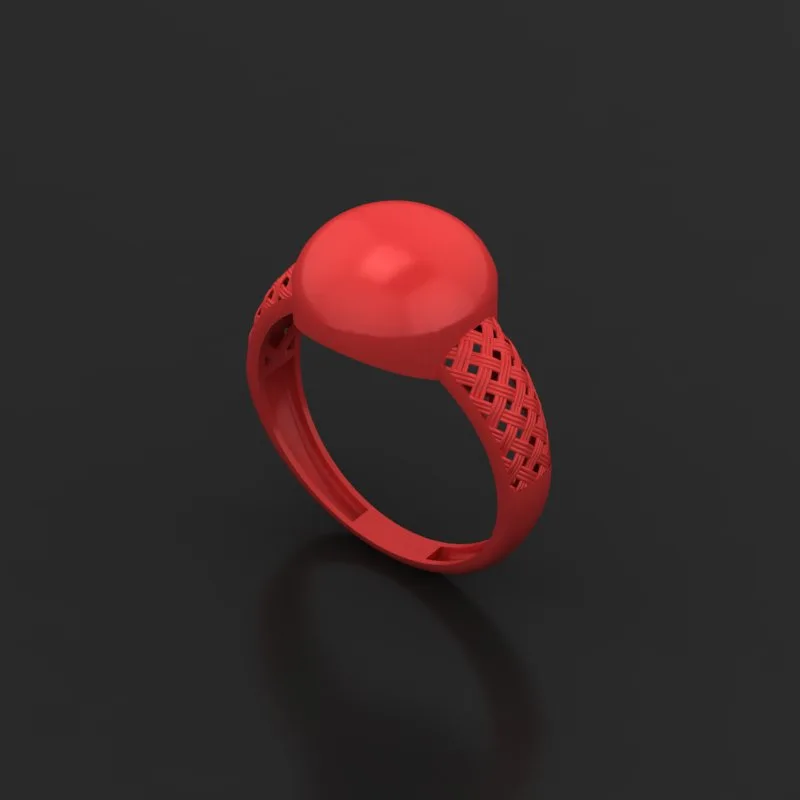 Cut Woven Tori Khor- Ring r-hasiri-03 3D Model