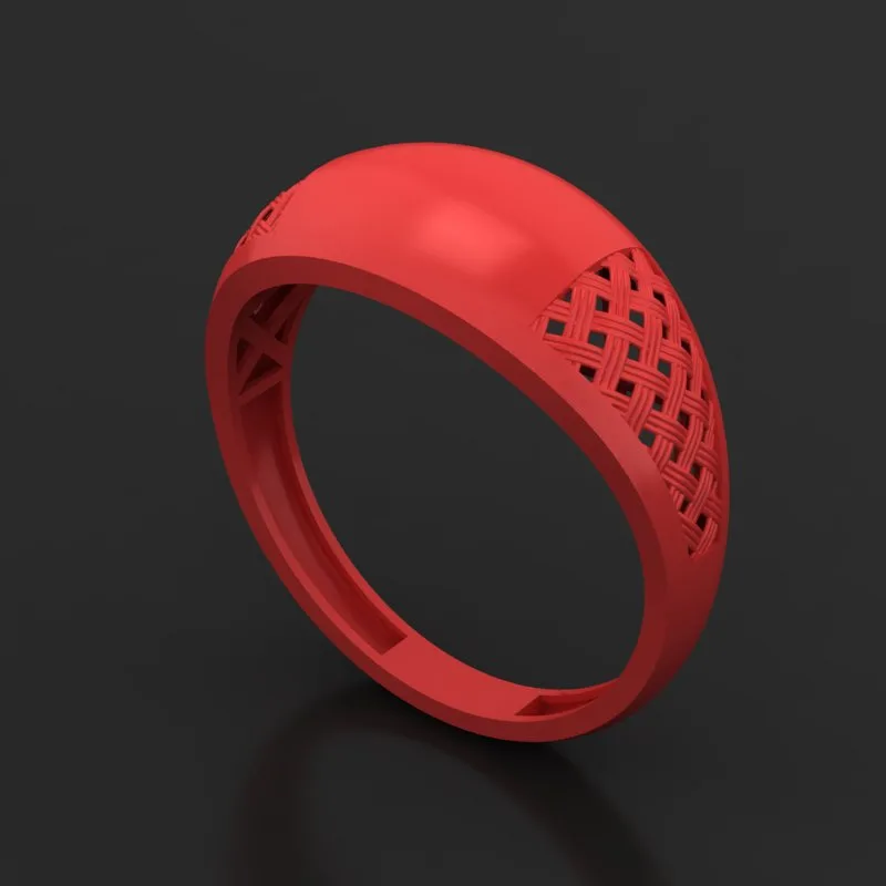 Cut Woven Tori Khor- Ring r-hasiri-05 3D Model