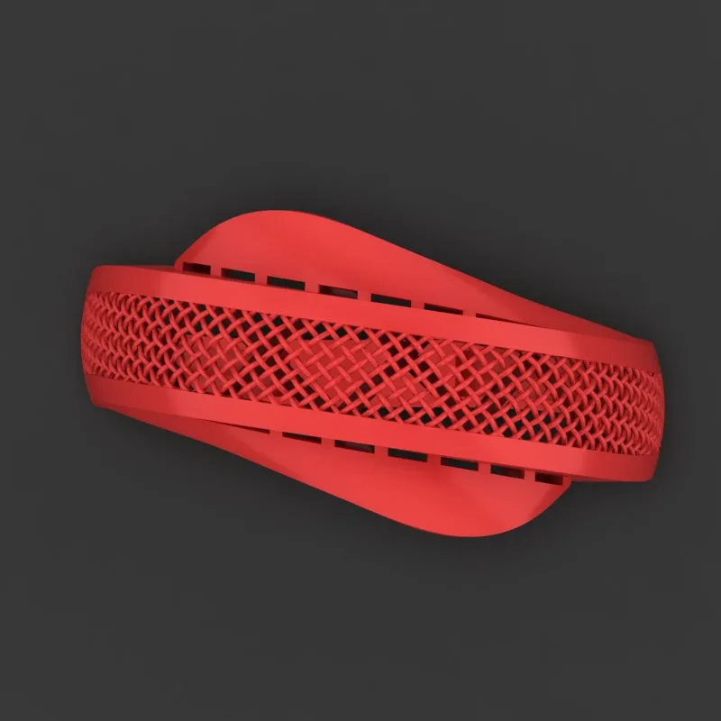 Cut Woven Tori Khor- Ring r-hasiri-14 3D Model — image 2