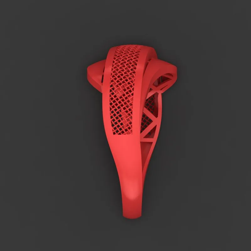 Cut Woven Tori Khor- Ring r-hasiri-14 3D Model — image 4