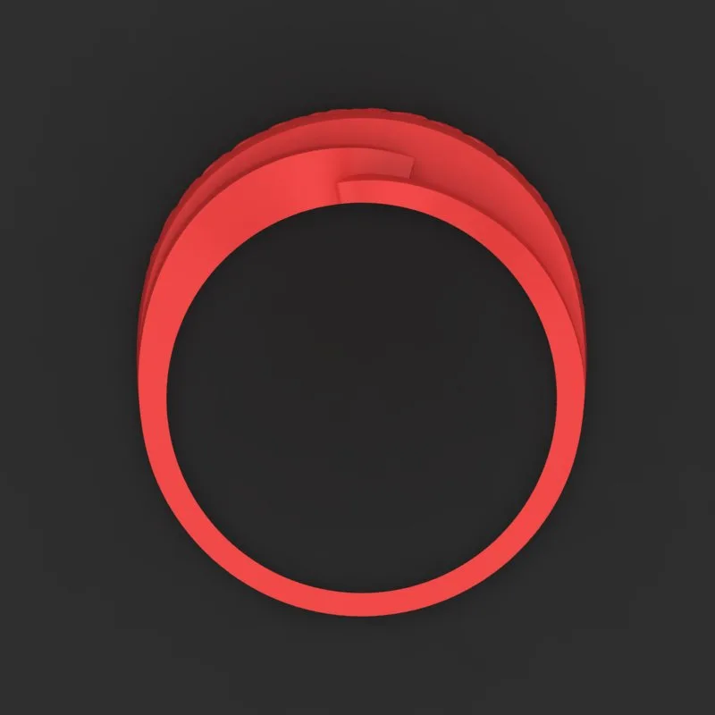 Cut Woven Tori Khor- Ring r-hasiri-15 3D Model — image 3