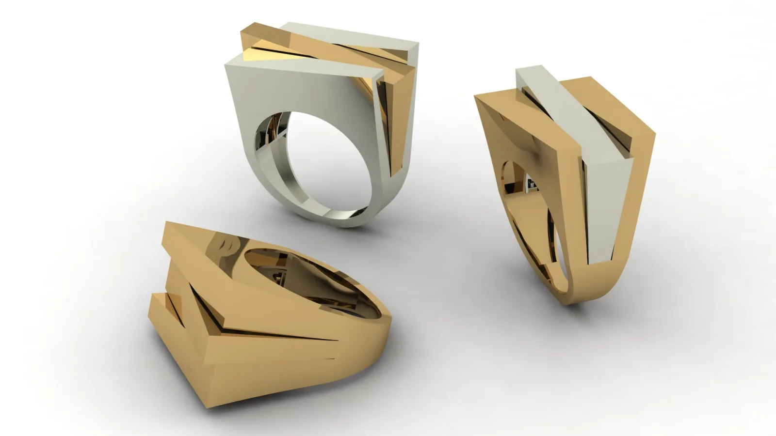 Modern Ring 3D Model — image 16