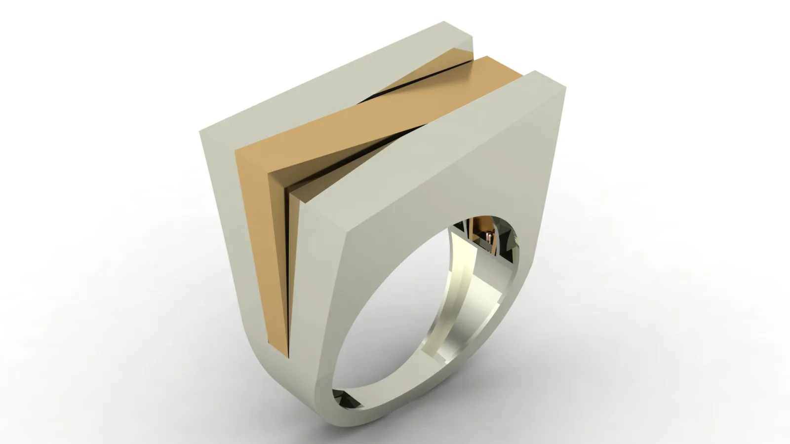 Modern Ring 3D Model — image 2