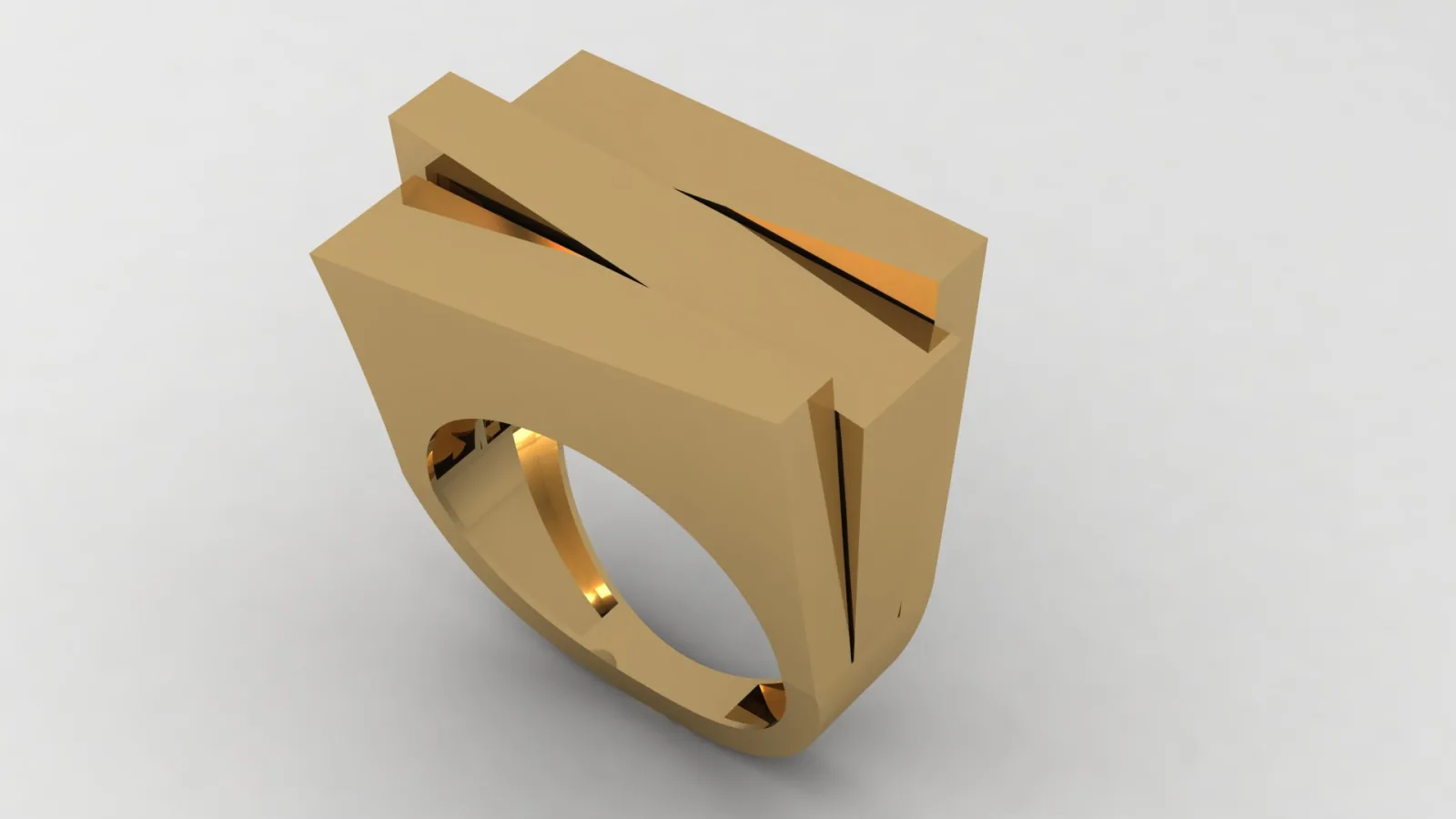 Modern Ring 3D Model — image 13