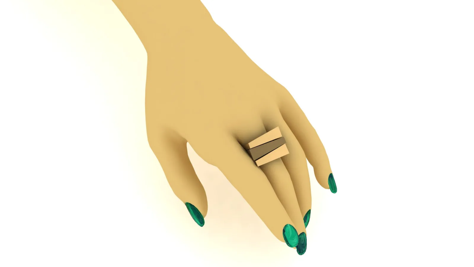Modern Ring 3D Model — image 6
