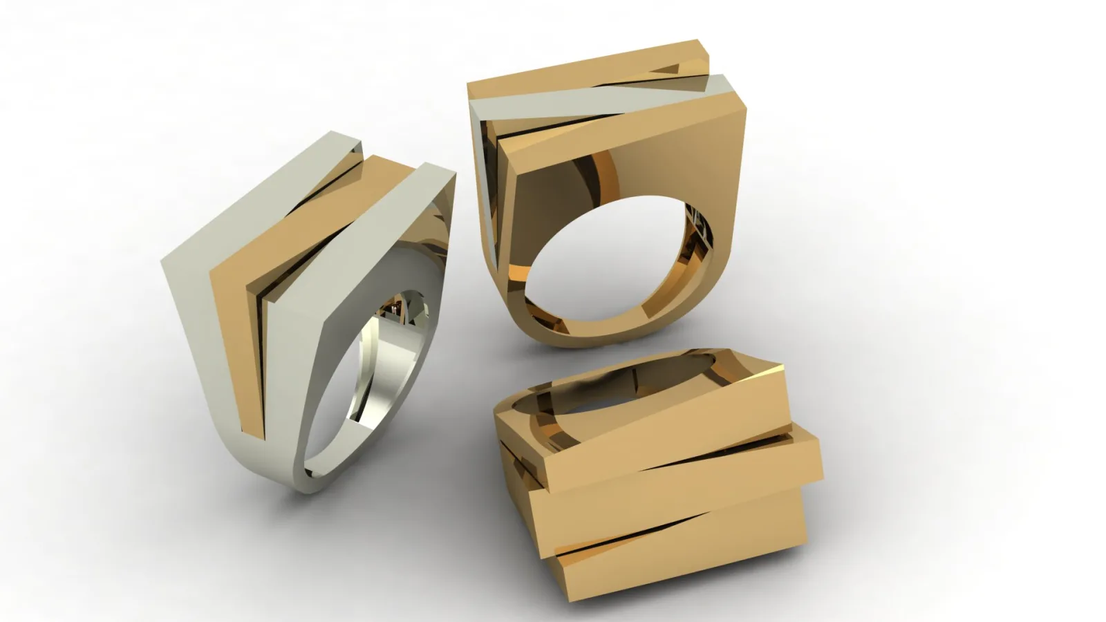 Modern Ring 3D Model — image 17