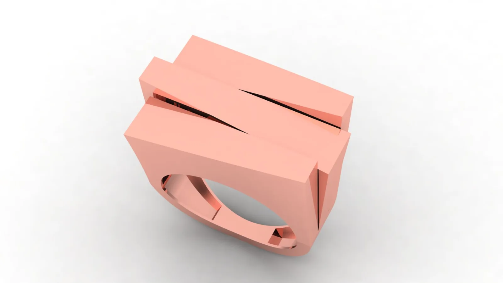 Modern Ring 3D Model — image 15