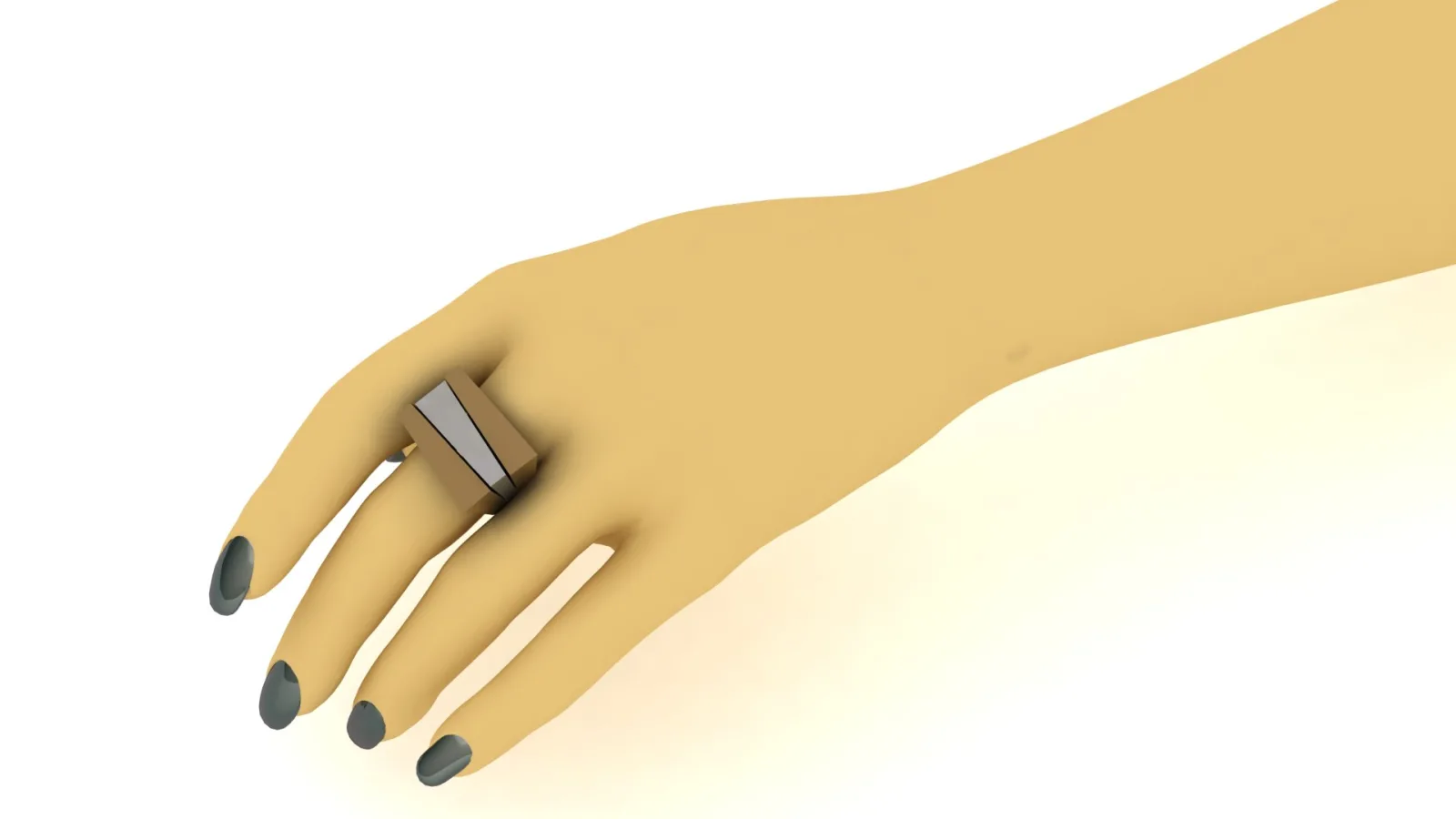 Modern Ring 3D Model — image 9