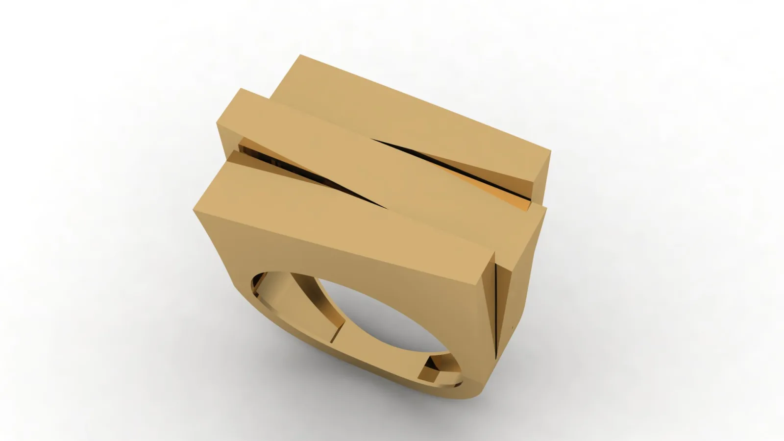 Modern Ring 3D Model — image 14