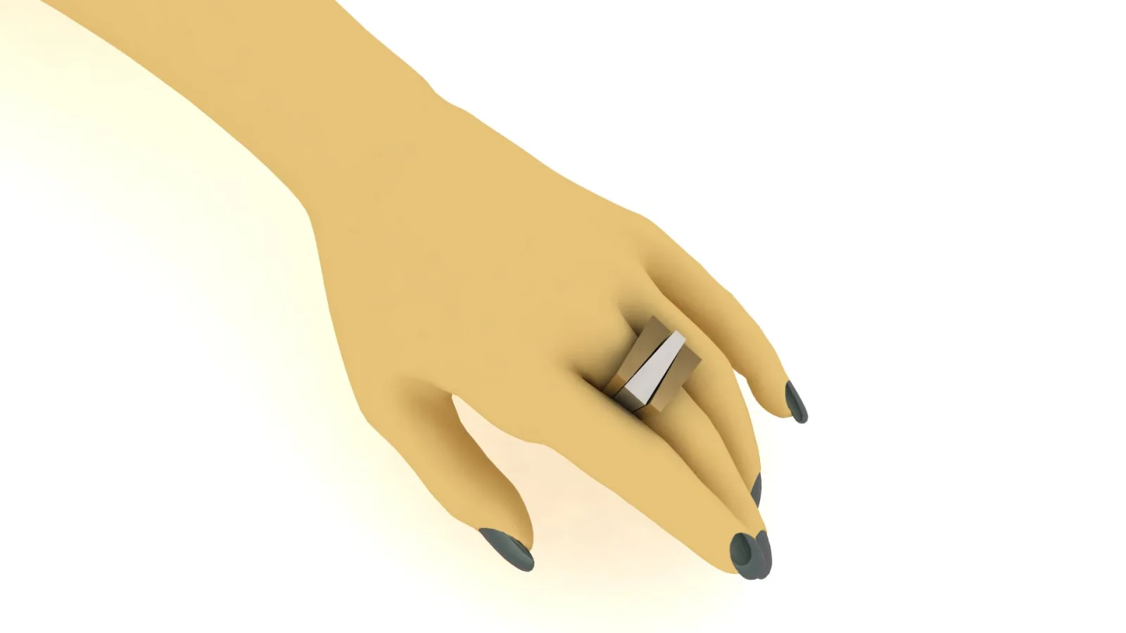 Modern Ring 3D Model — image 8