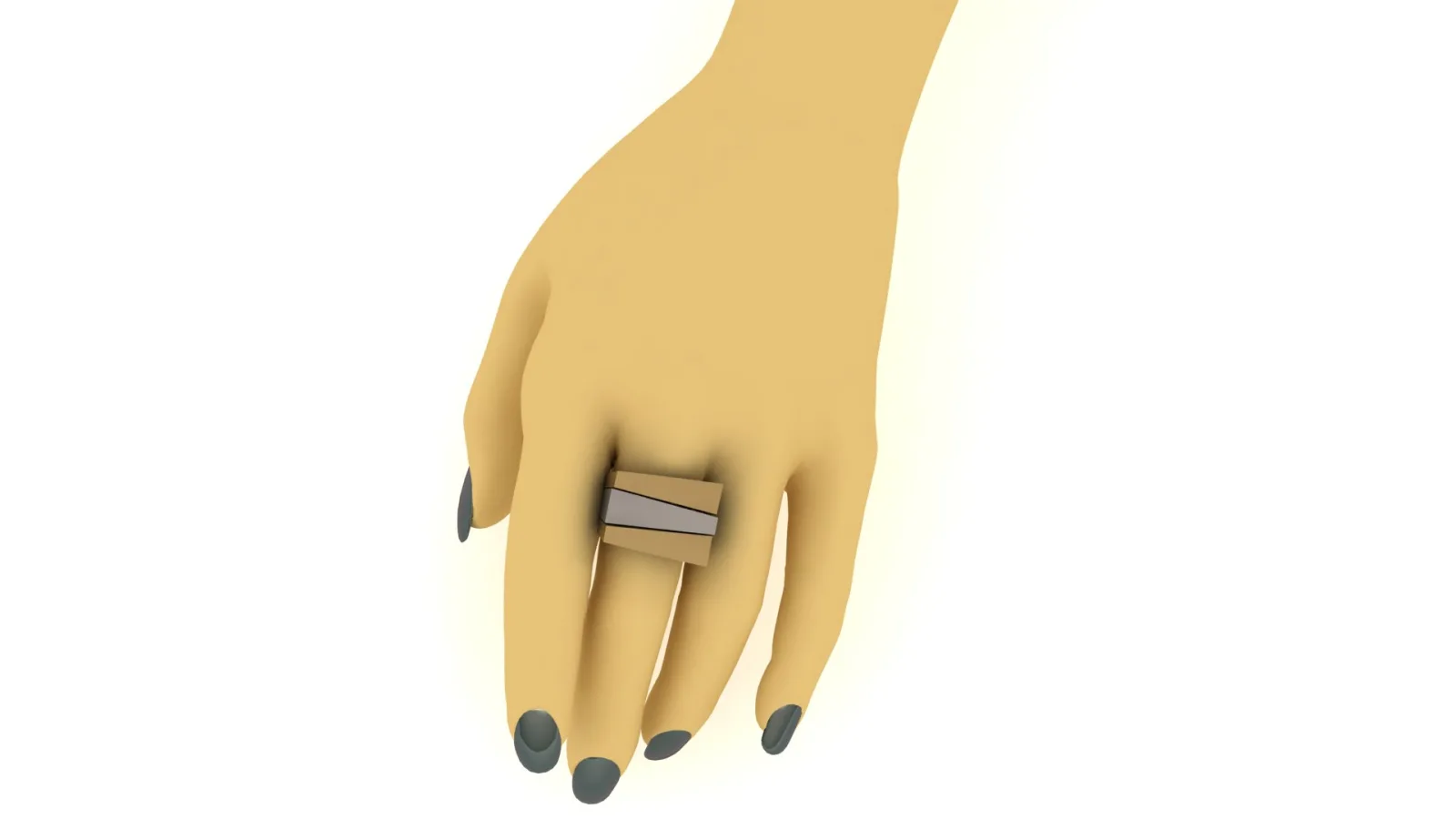 Modern Ring 3D Model — image 7