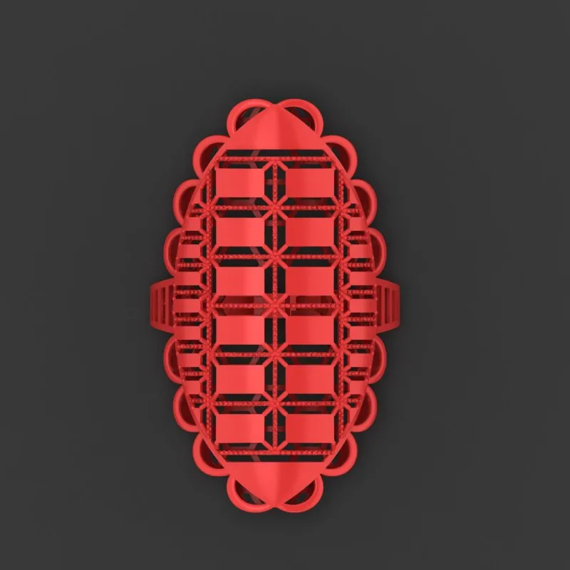 Cut Arabic Fyvzhn Khor Ring Code F-T-A04 — image 2