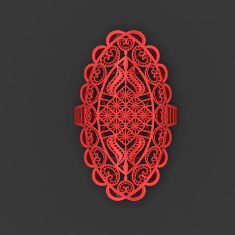 Cut Arabic Fyvzhn Khor Ring Code F-T-A06 — image 2