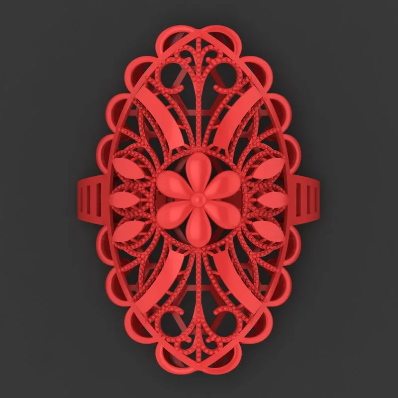 Cut Arabic Fyvzhn Khor Ring Code F-T-A09 — image 2