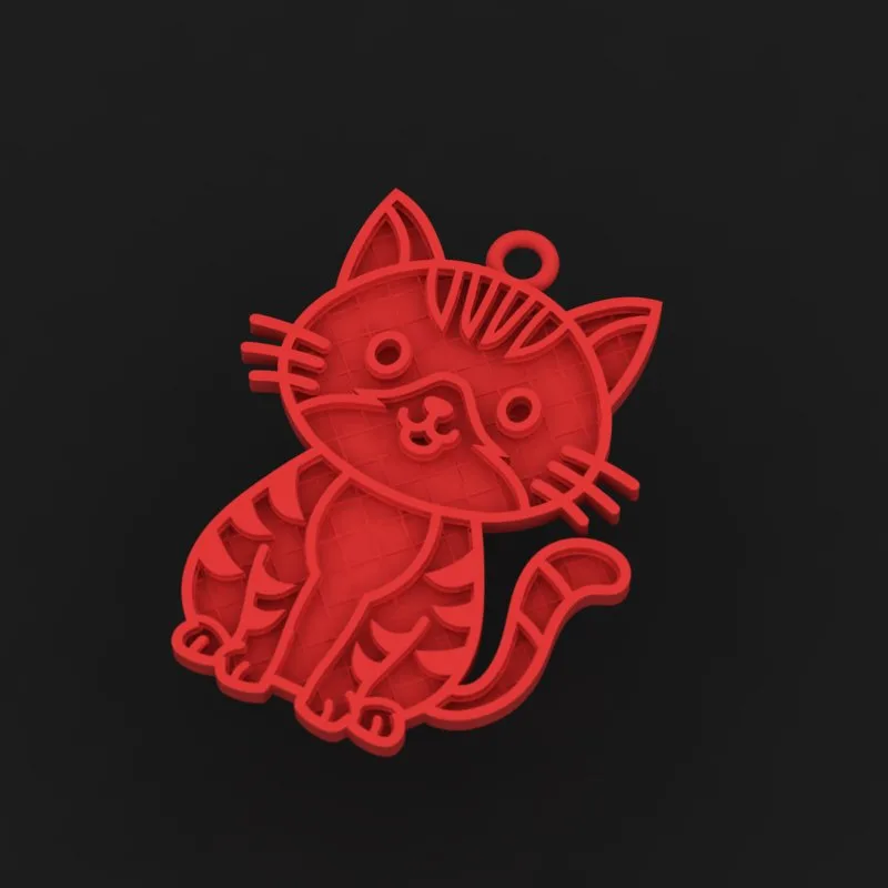 Kids' Pendant Code N-KIDS-M-34 3D Model