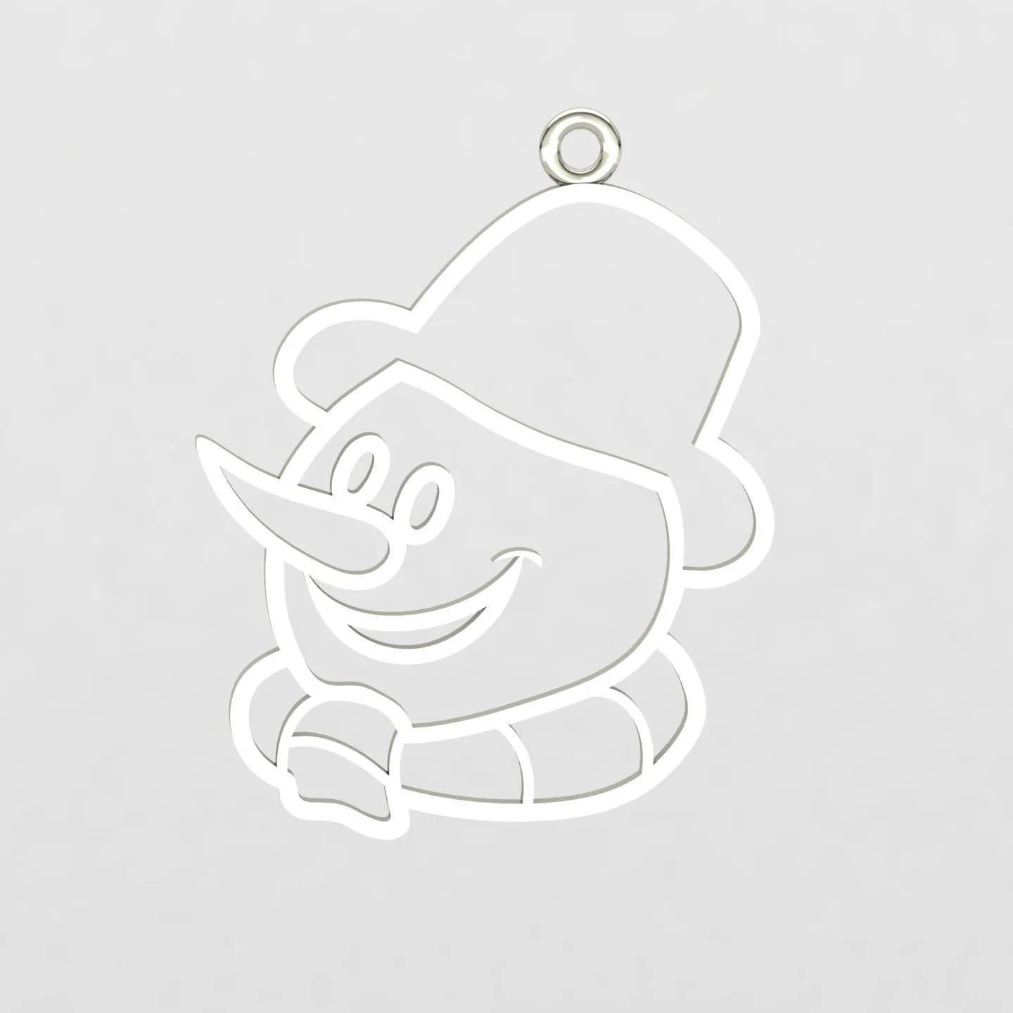 Adm Barfi Pendant Code 02 3D Model — image 7