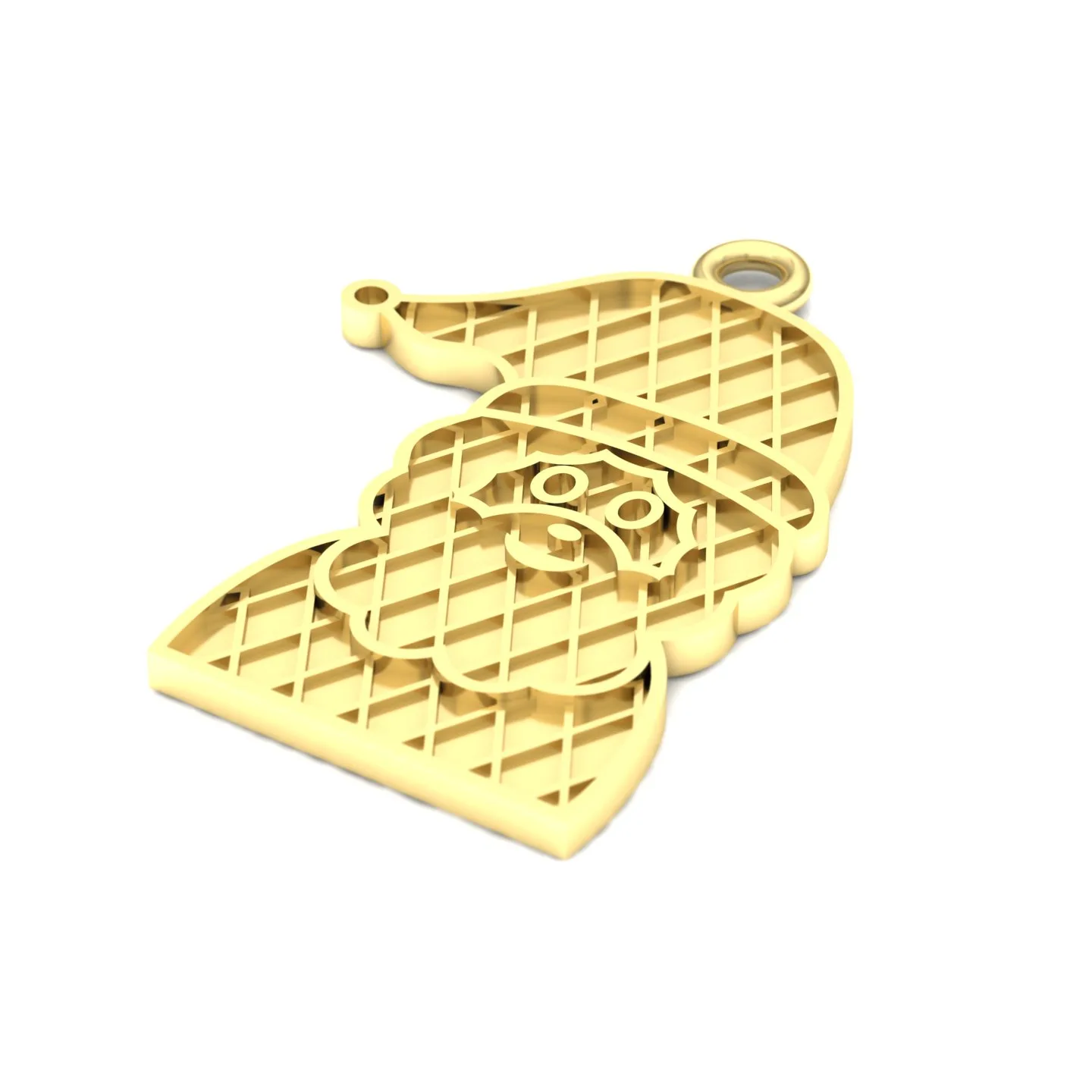 Kids' Babanoyl Pendant Code 02 3D Model — image 4