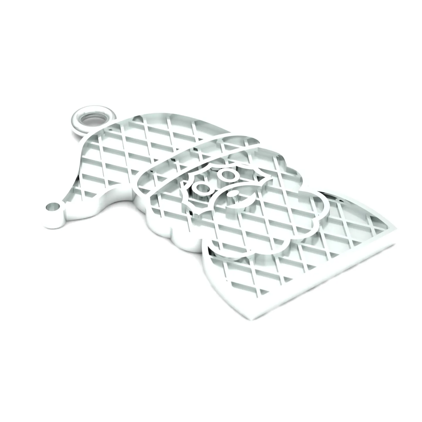Kids' Babanoyl Pendant Code 02 3D Model — image 5