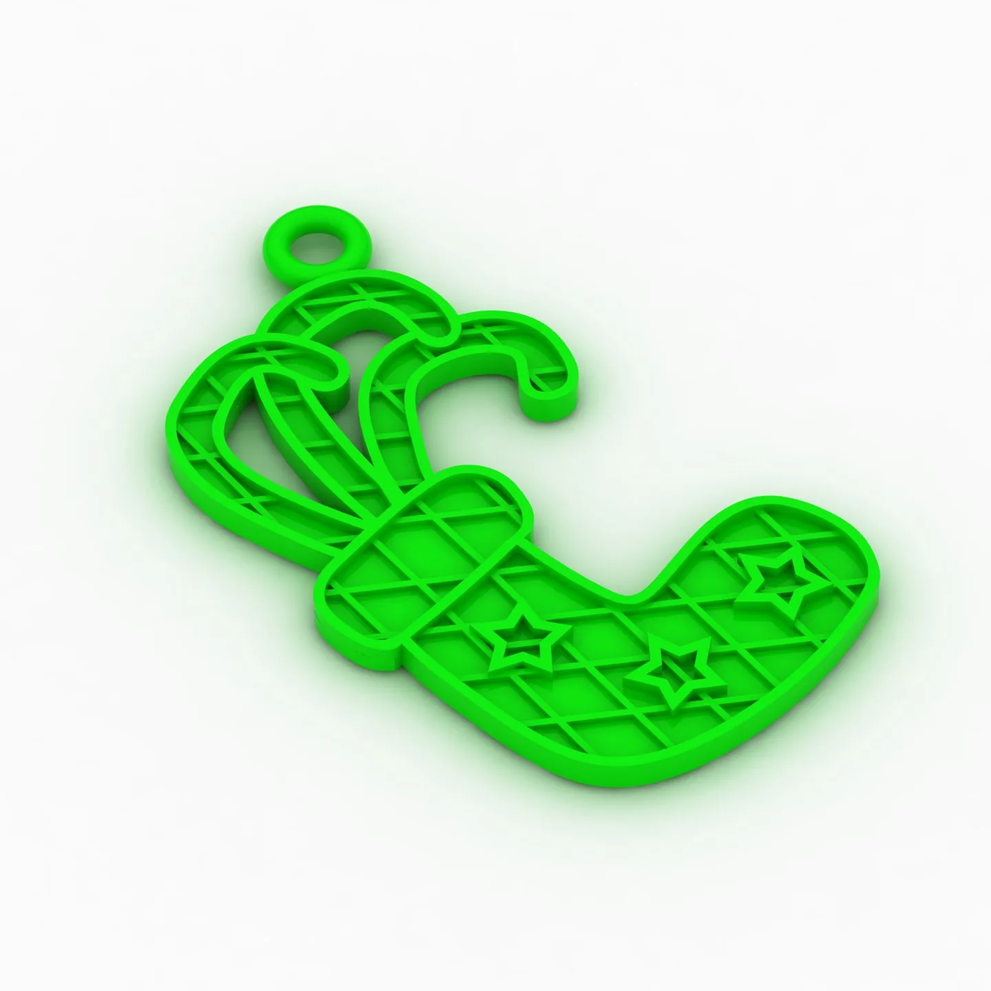 Enamel Khor Karismsi Pendant Code 01 3D Model — image 10