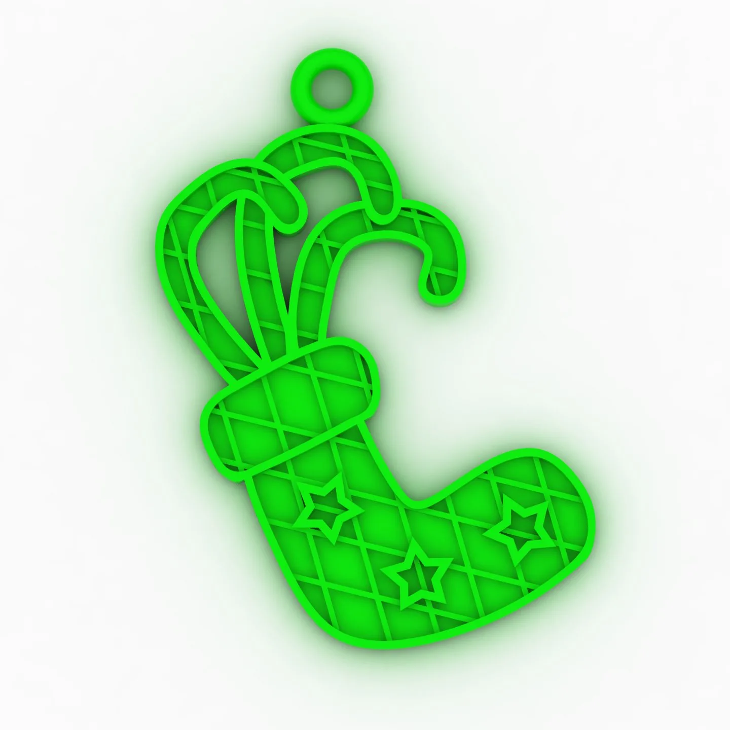 Enamel Khor Karismsi Pendant Code 01 3D Model — image 8