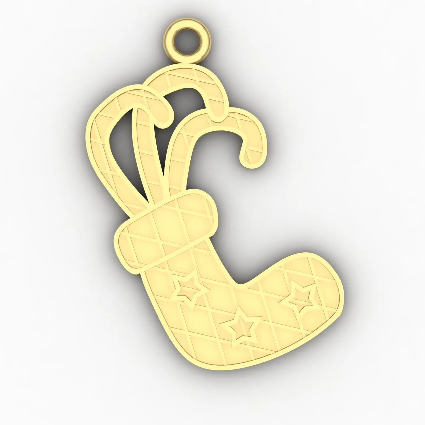 Enamel Khor Karismsi Pendant Code 01 3D Model — image 5