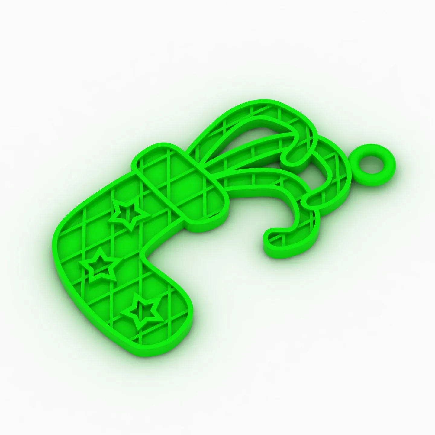 Enamel Khor Karismsi Pendant Code 01 3D Model — image 9