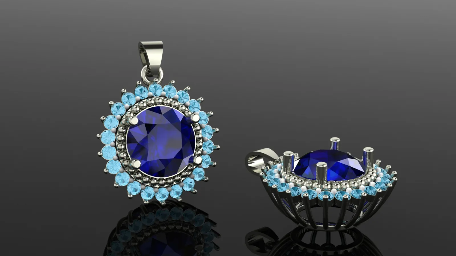 Pendant Jewelry 3D Model — image 2