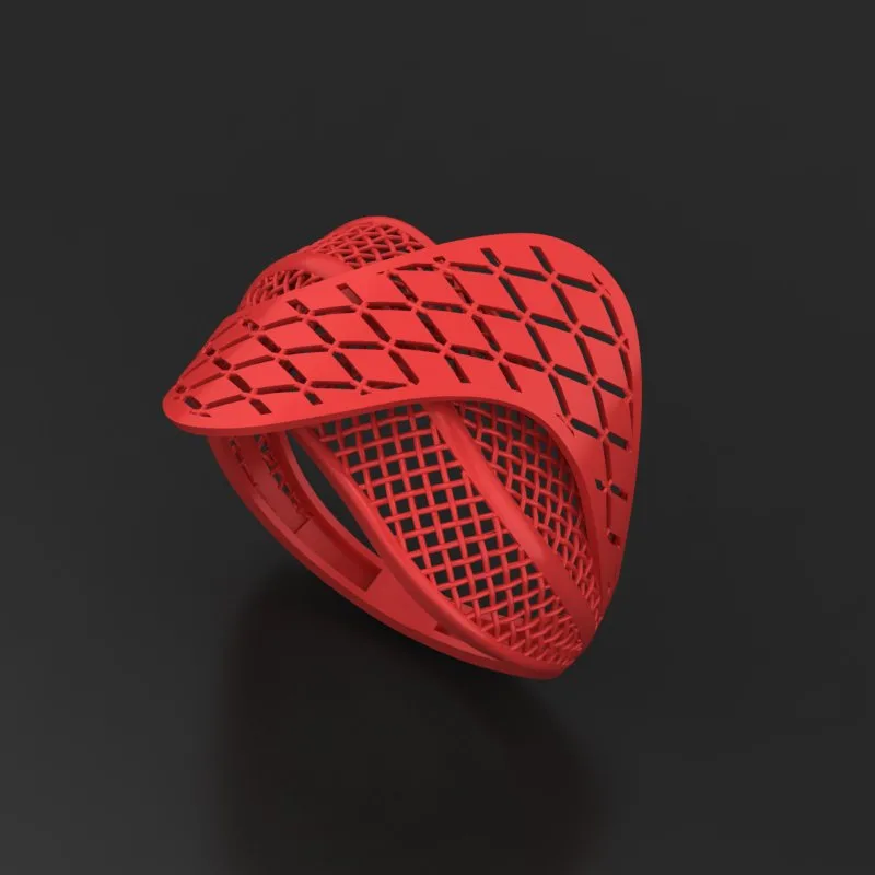 Cut Khor Aineh Fyvzhn Ring R-T-02 3D Model