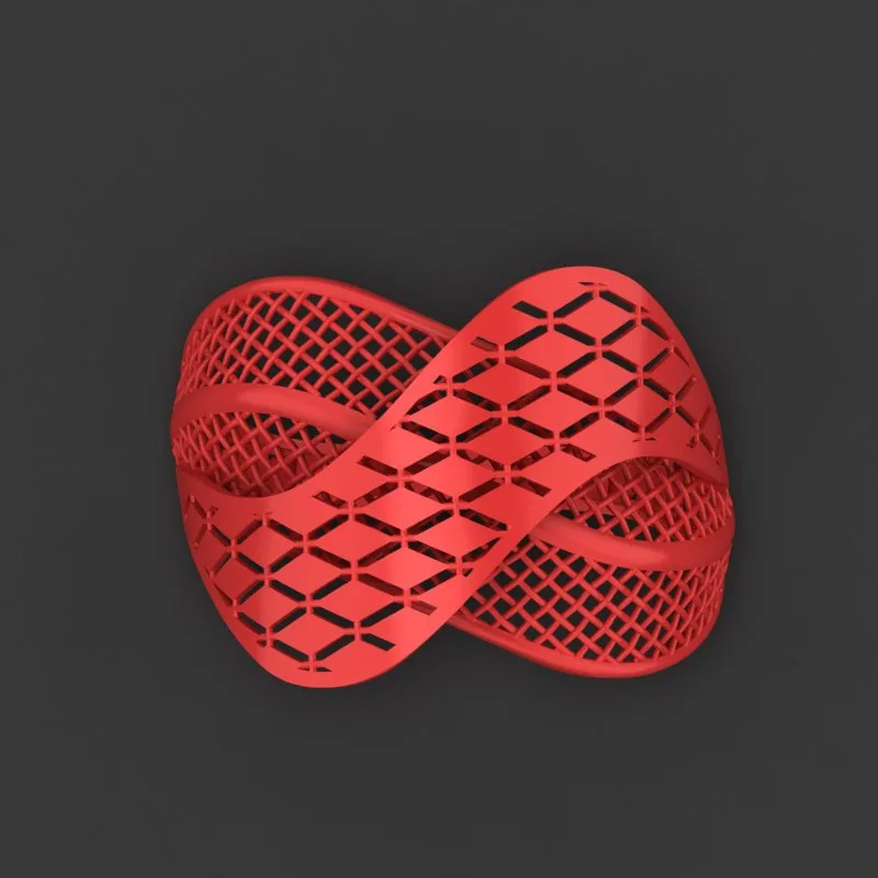 Cut Khor Aineh Fyvzhn Ring R-T-02 3D Model — image 2