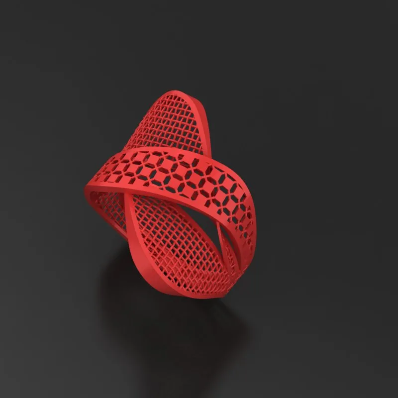 Cut Khor Aineh Fyvzhn Ring R-T-04 3D Model