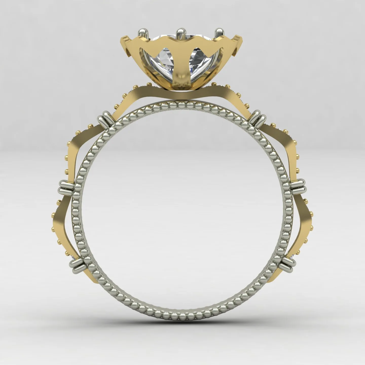 Ring Solitaire Ring Code 09 3D Model — image 12