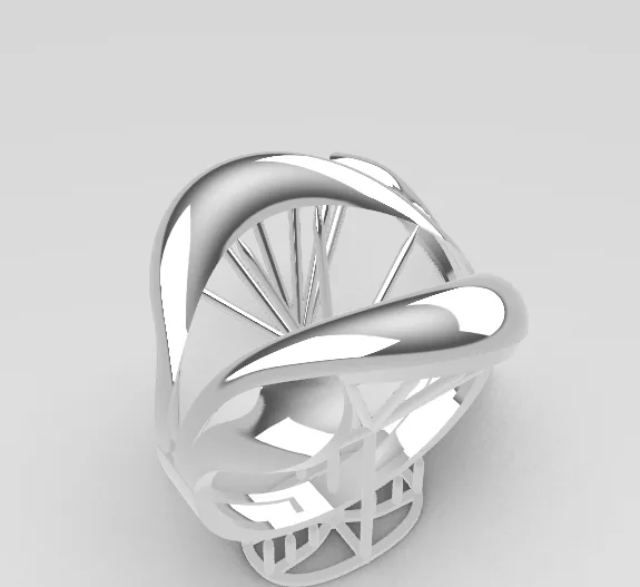 Tikeh Aineh Ai Ring 2 Code 01 3D Model