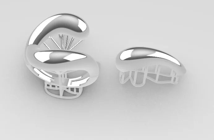 Tikeh Aineh Ai Ring 2 Code 02 3D Model