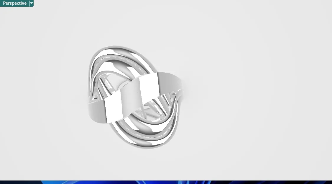 Tikeh Aineh Ai Ring 2 Code 05 3D Model