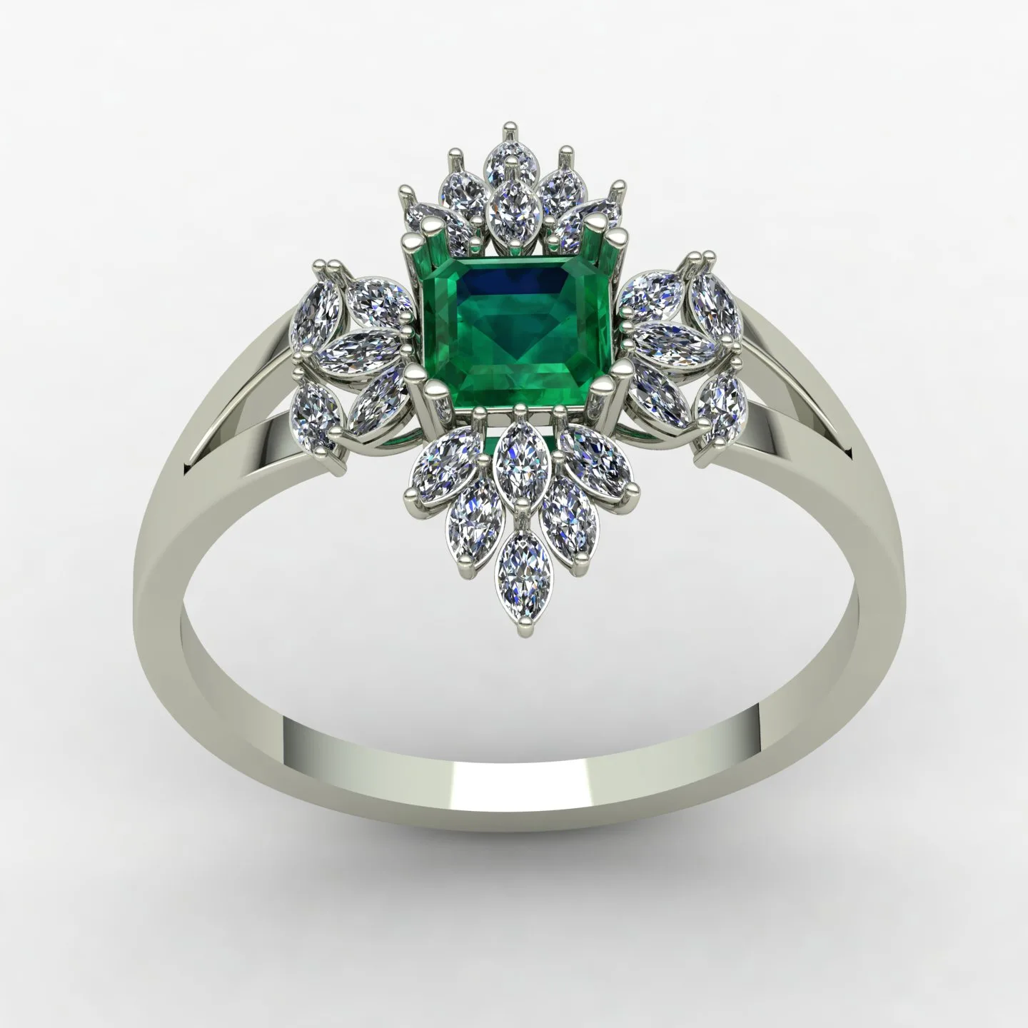 Women's Sabdi Ring Code 03 3D Model — image 12
